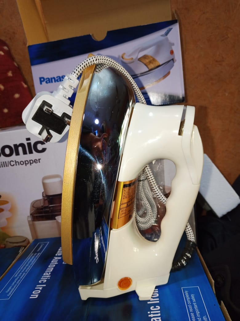 Heavy-Duty Electric Dry Iron | China-Made | Durable, High-Performance Ironing for Home & Commercial Use - 1000 Wat