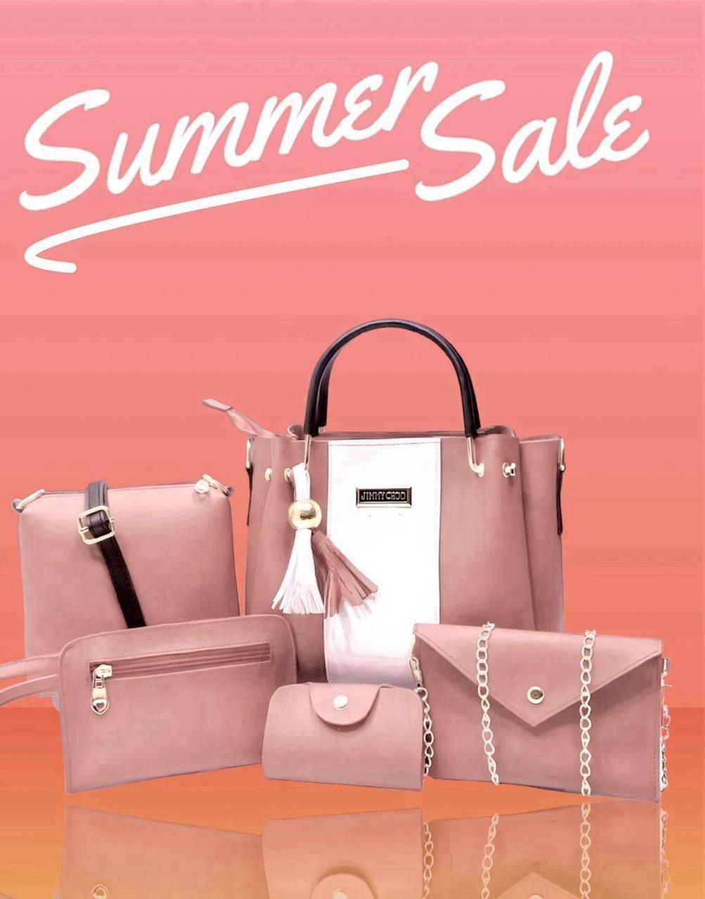 Women s Rexine plain Hand Bag