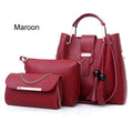3 Pcs Women Handbag Set | Stylish Rexine Bags for Ladies | Limited stock