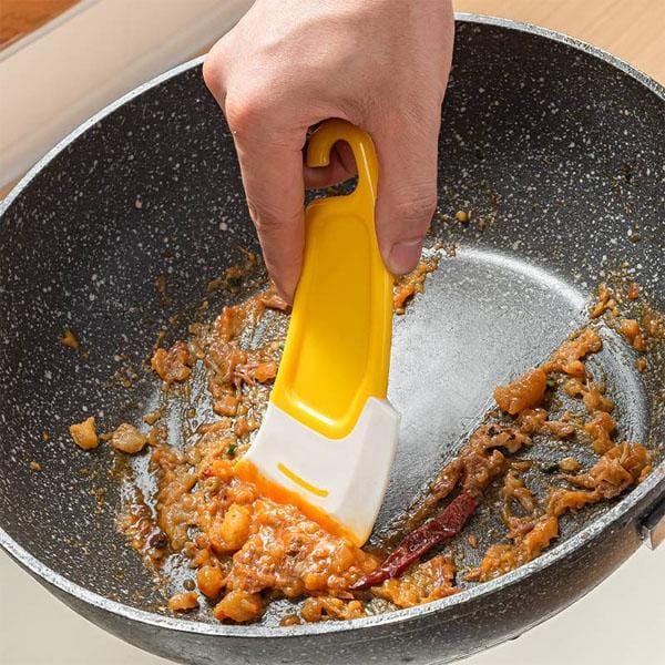 Slicone Dish Cleaning Brush  2 Pcs Yellow