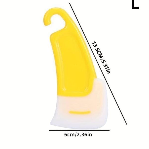 Slicone Dish Cleaning Brush  2 Pcs Yellow