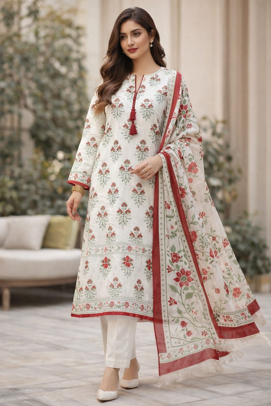 Stitched Lawn Collection – 2 Piece & 3 Piece Suits (Free Delivery All Pakistan)