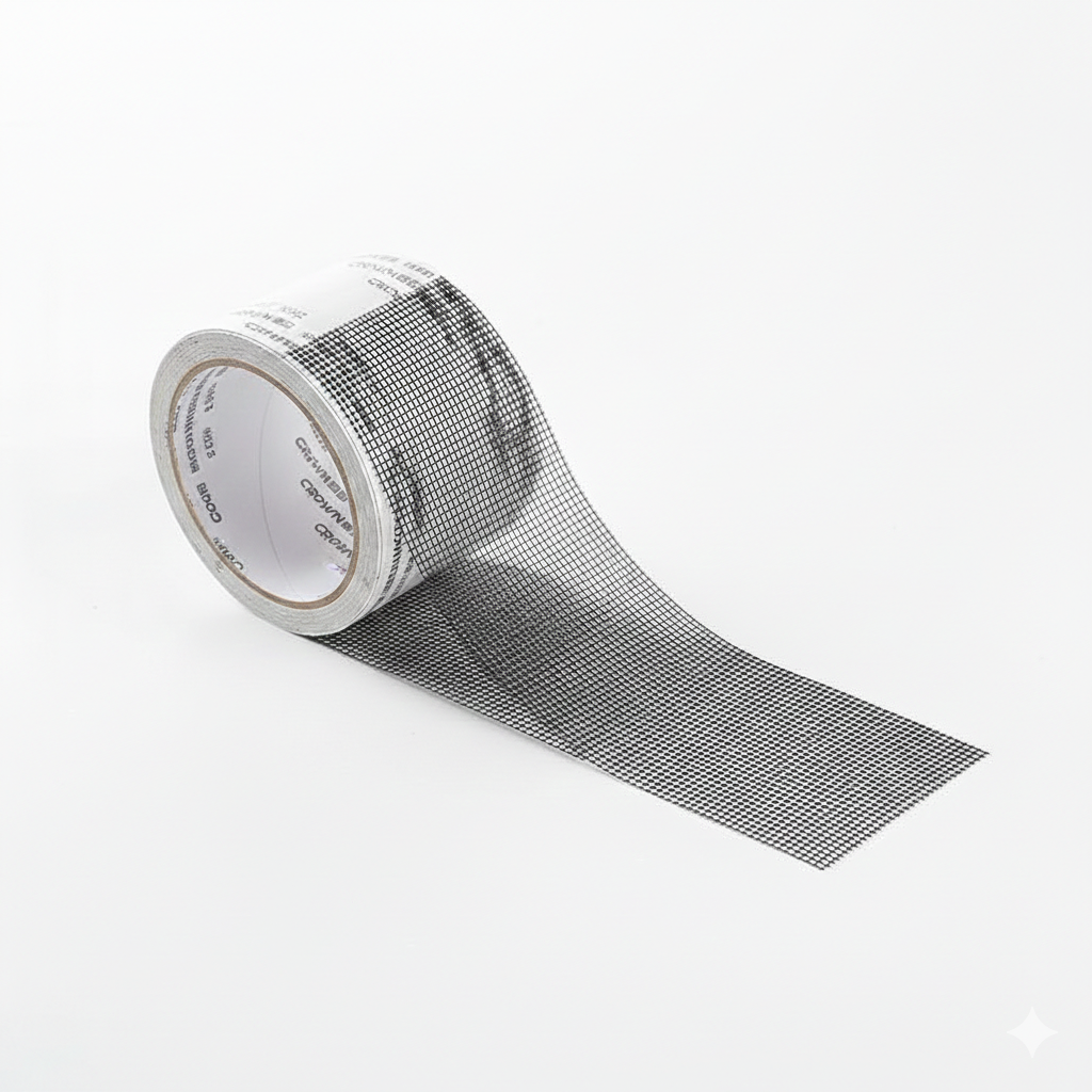 Window Screen Net Repair Tape – Strong Adhesive Mesh Tape for Door & Window Screen Repair, Easy Fix for Holes and Tears | 2 Meter